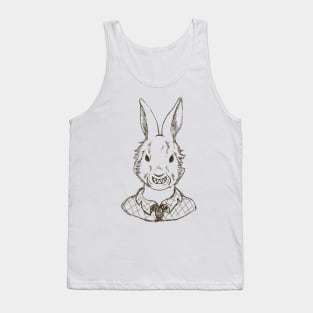 Scary Bunny Halloween Costume Tank Top